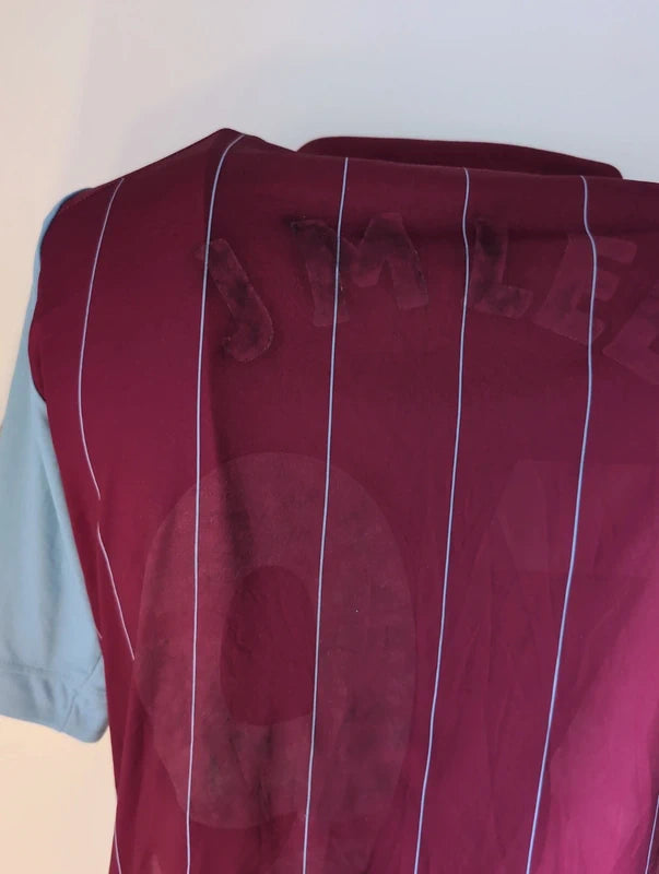 Aston villa 2014 2015 macron football shirt soccer jersey M