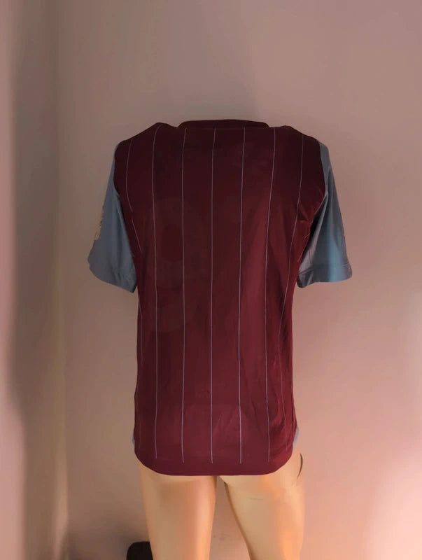 Aston villa 2014 2015 macron football shirt soccer jersey M