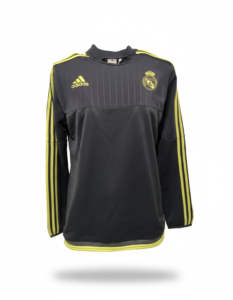 Real Madrid 2015 2016 adidas football sweater soccer L s88964