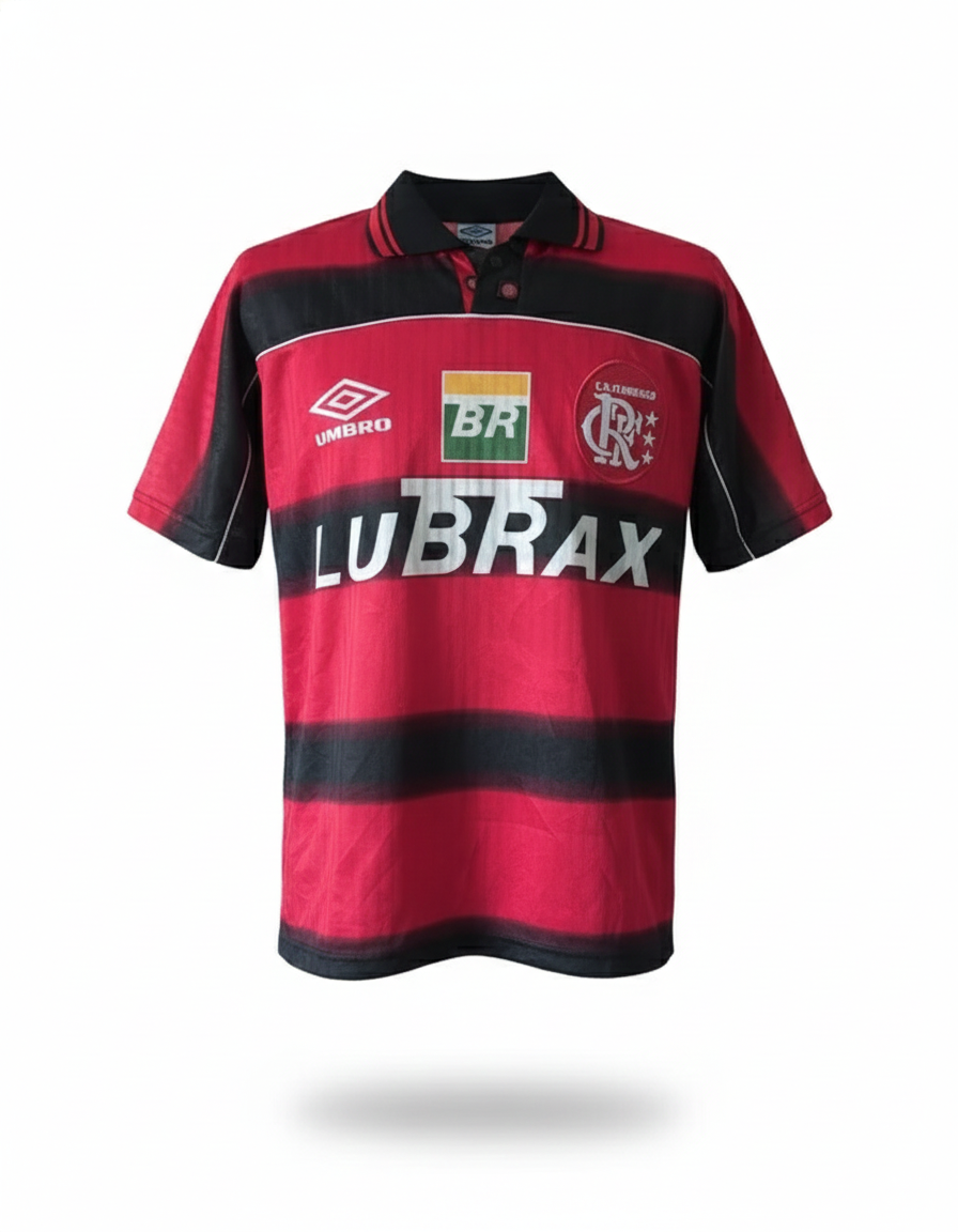 Flamengo 1997 1998 umbro football shirt soccer jersey L #10