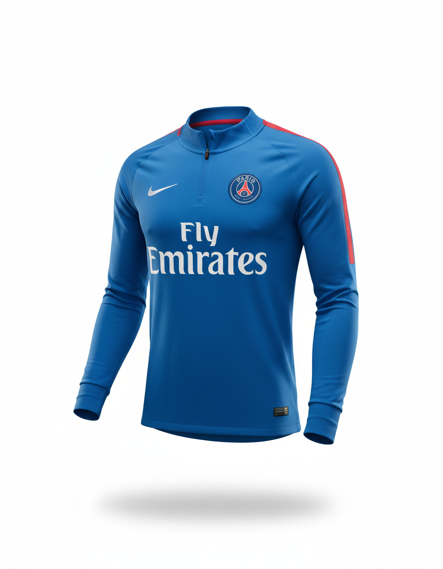 PSG Paris Saint-Germain 2018 Nike 1/4 Zip Squad Drill Top football soccer S 854524 440