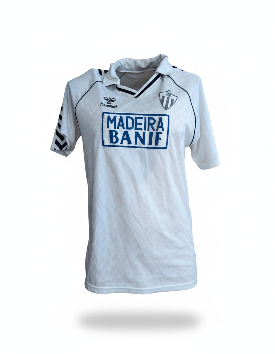 CD nacional 1987 1988 Hummel matchworn away football shirt soccer jersey XL #9