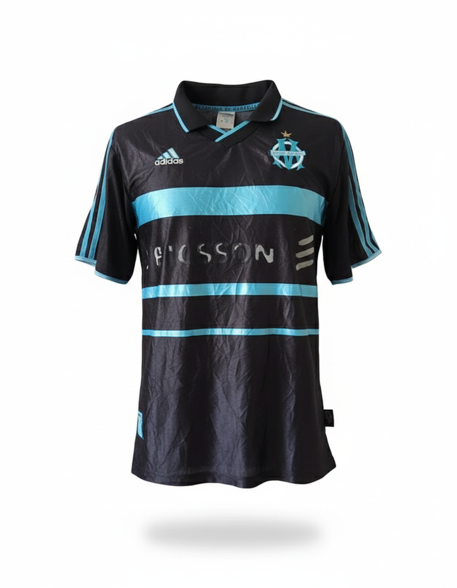 Marseille 1999 2000 third adidas football shirt soccer jersey XL 627121