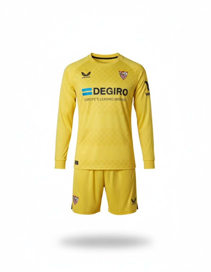 Sevilla 2022 2023 castore goalkeeper football shirt soccer jersey S #13 bono