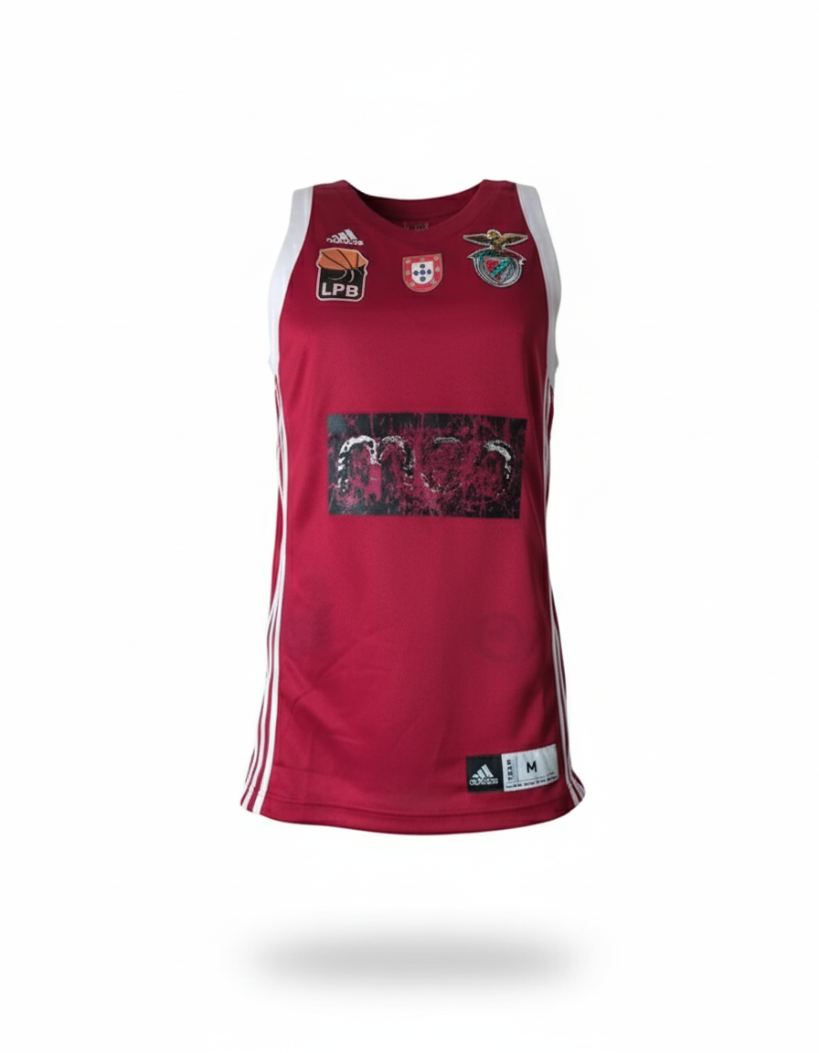 Benfica 2009 2010 adidas basketball shirt jersey M E73887