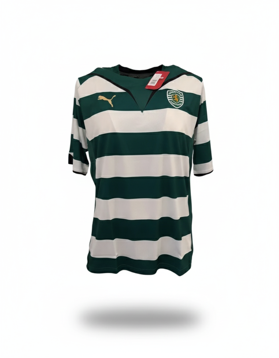 Sporting puma 2009 2010 football shirt soccer jersey XL bnwt