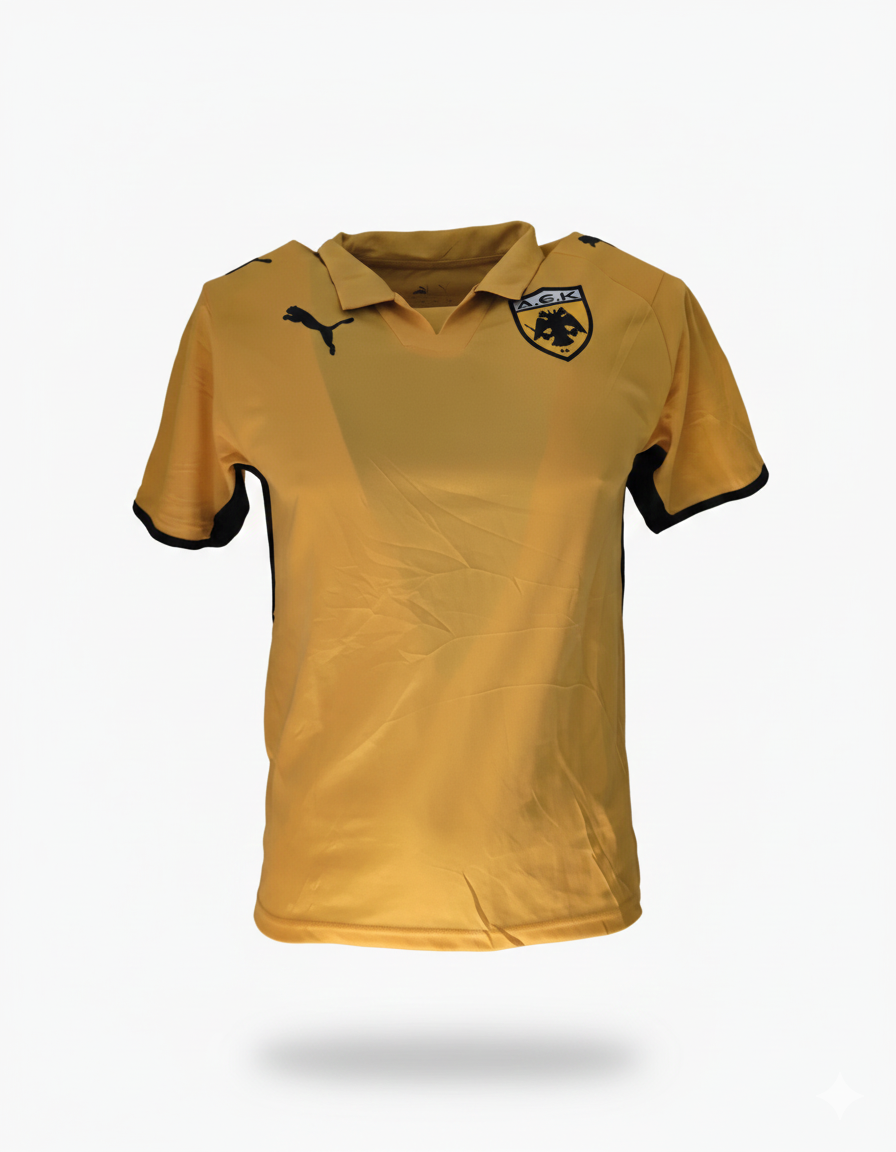 Aek Athens puma 2008 2009 football shirt soccer jersey xs