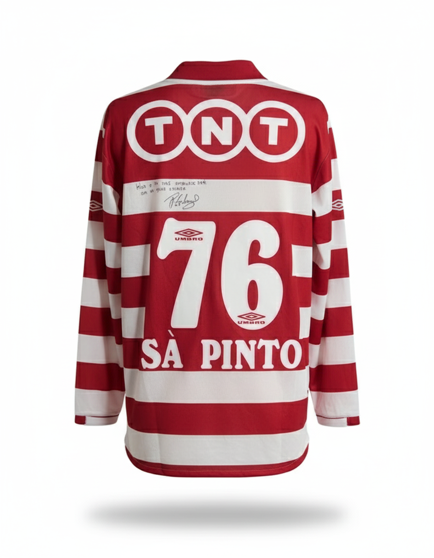 Standard Liége 2006 2007 umbro matchworn football shirt soccer jersey XL #76 Sá pinto