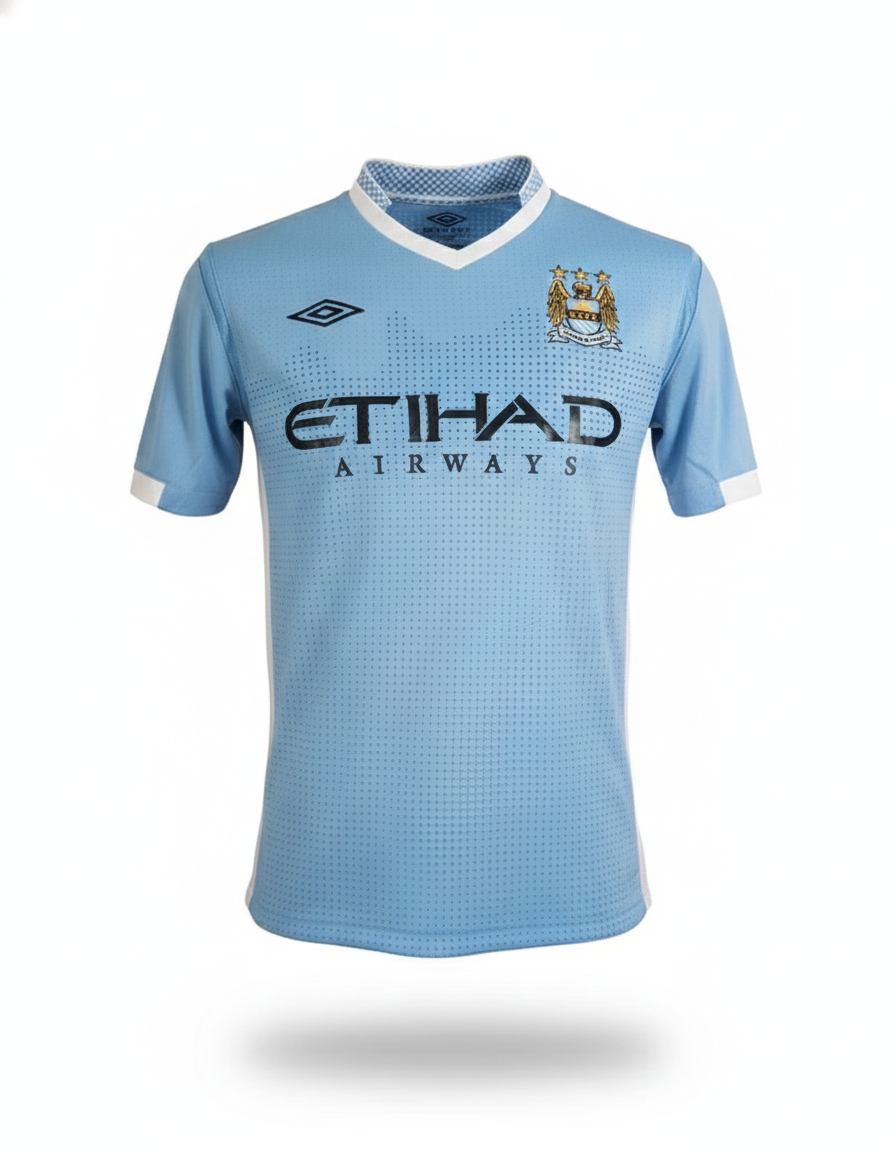 Manchester city 2011 2012 umbro football shirt soccer jersey L