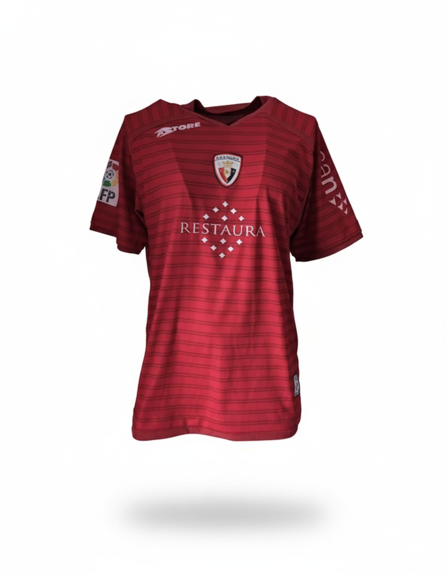 Osasuna 2007 2008 astore football shirt soccer jersey XL