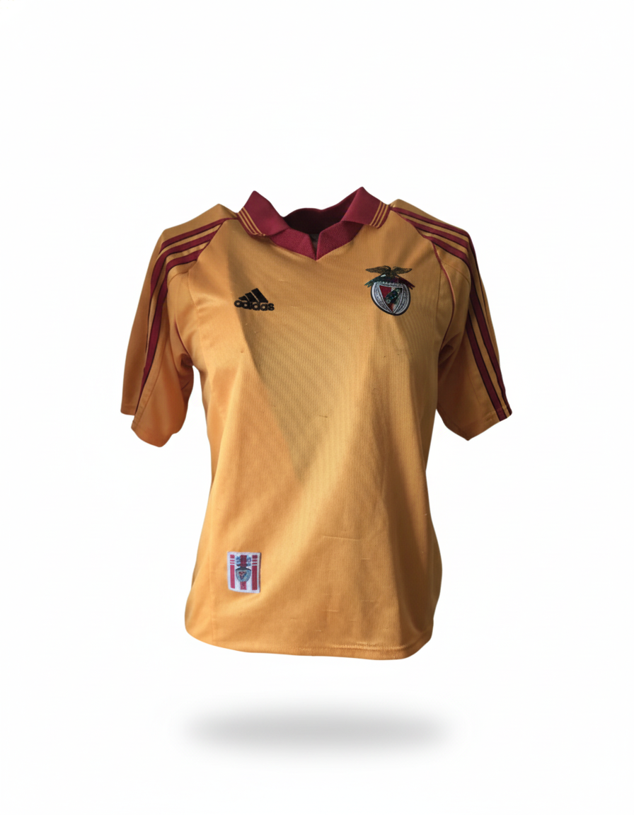 Benfica 1998 1999 away adidas football shirt soccer jersey S