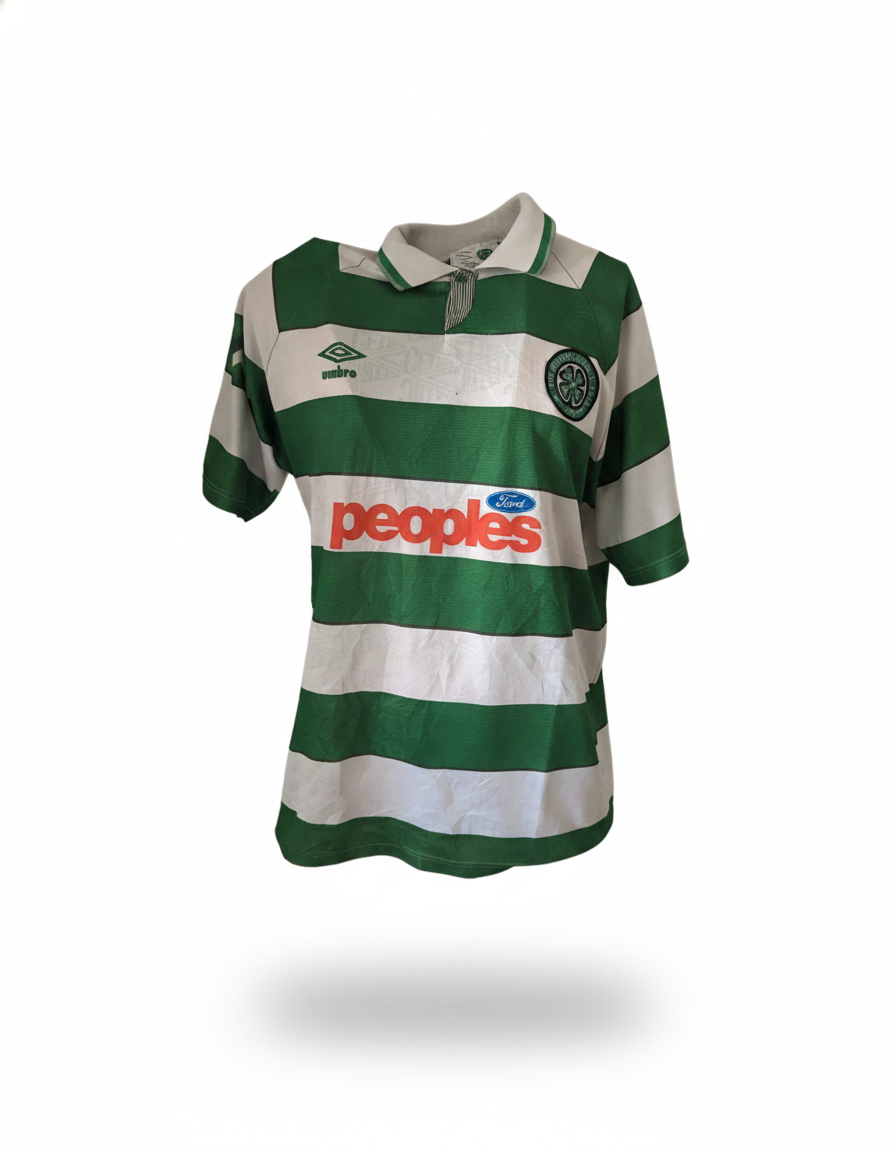 Celtic 1991 1992 umbro football shirt soccer jersey M