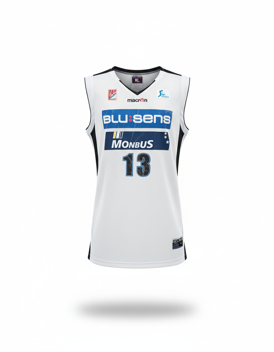 Blusens Monbus macron 2011 basket shirt jersey signed #13 Washington
