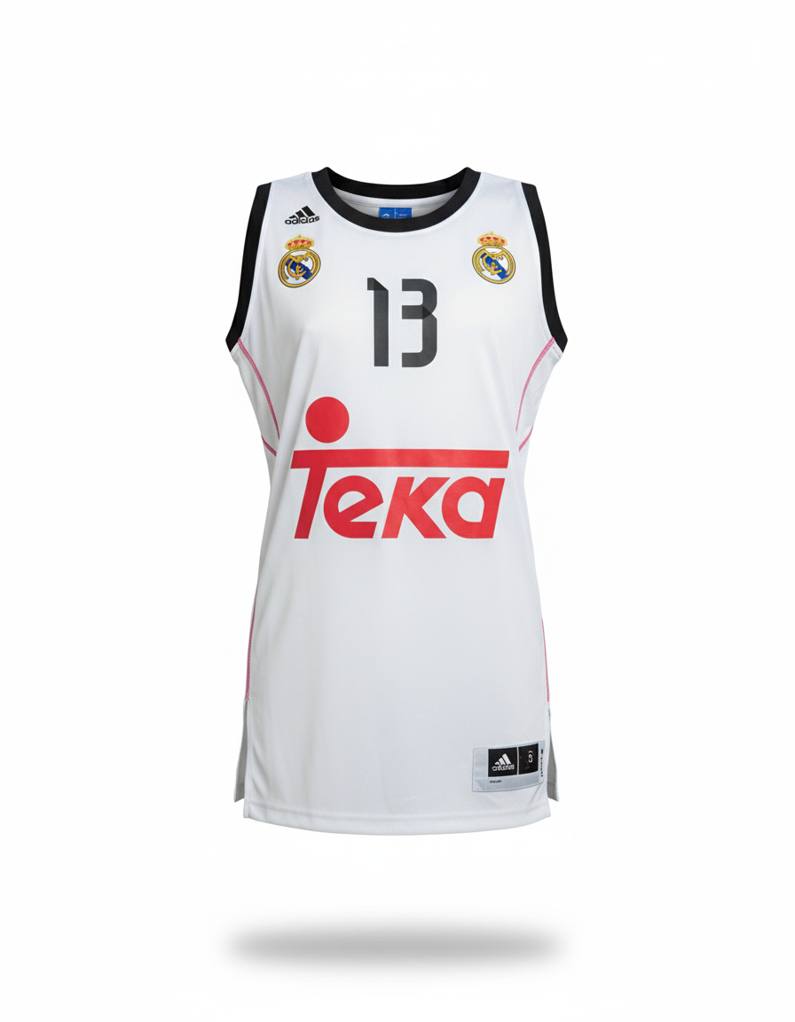 Real Madrid 2014 adidas basketball shirt jersey S M36785