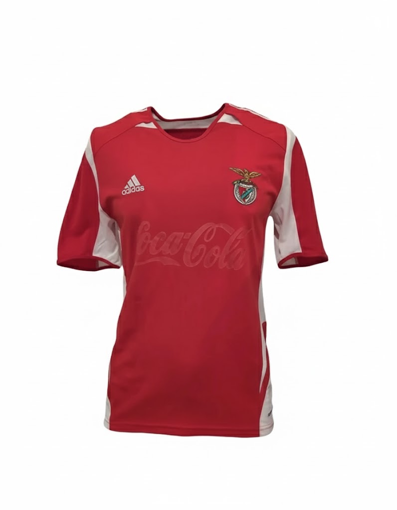 Benfica B 2005 2006 adidas matchworn football shirt soccer jersey M #15