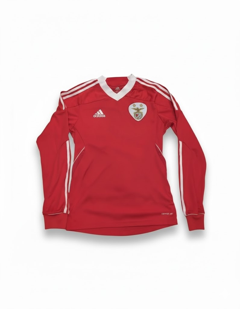 Benfica B 2011 2012 adidas longsleeve matchworn football shirt soccer jersey S #9